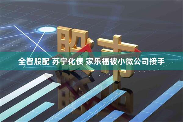 全智股配 苏宁化债 家乐福被小微公司接手